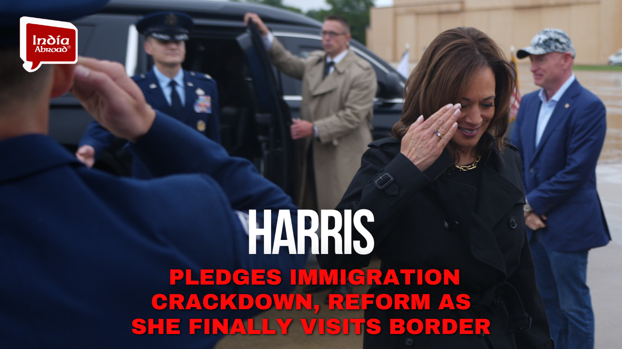 Harris pledges immigration crackdown, reform as she finally visits border